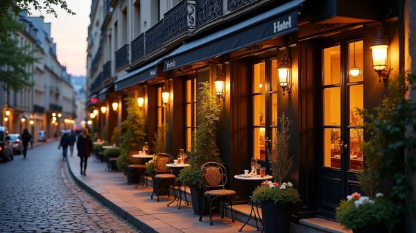 Séjournez dans un hôtel de charme sur le boulevard Saint-Germain à Paris
